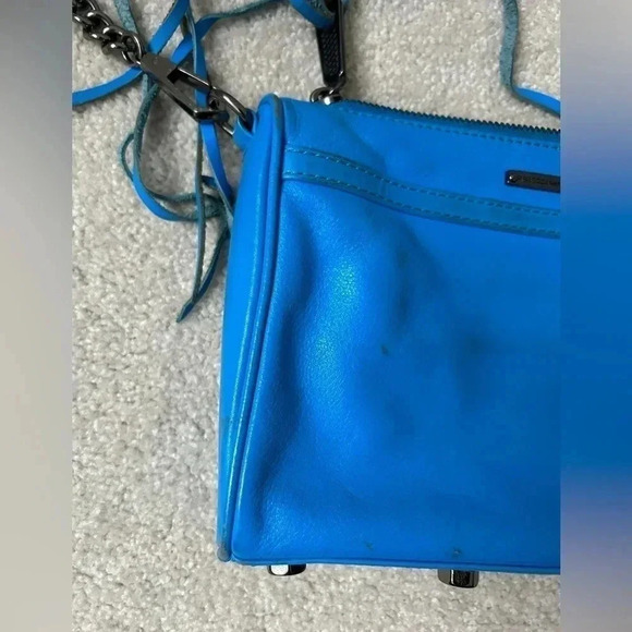 Rebecca Minkoff Mini MAC Clutch royal blue - Picture 9 of 13